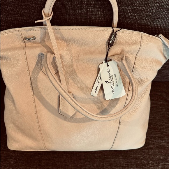Leather tote. Ballet pink. NWT - Picture 1 of 5